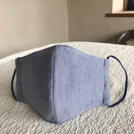 紳士用　メンズ接触冷感立体マスク