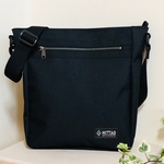 〜Mittag〜メタルファスナーのショルダーバッグ【縦型】