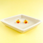 オムライスのピアス