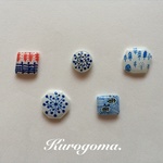 【new】北欧柄のピアス