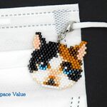 リアル猫のマスクチャーム