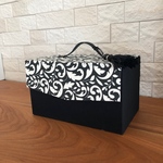 《sale》カルトナージュのマスクケース(モノトーン)