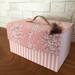 《sale》カルトナージュのマスクケース♡ピンク
