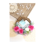 【ルージュ】アーティフィシャルフラワー／送別品／フラワーギフト／母の日／誕生日／結婚祝い／出産祝い／新築祝い／退職祝い