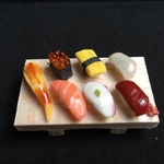 ミニチュアフード　お寿司屋さんの握り寿司　大