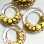 knitring クリアhalf（クリア/eco /ye）