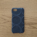 受注製作*ミナペルホネン*タンバリン*チャコール×ダークグレー*mina perhonen*iPhoneケース*iPhoneカバー*スマホケース*スマホカバー