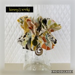 Liberty ☆チャーム付きフリルシュシュ Mサイズ☆Iago