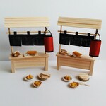 ミニチュア 稲荷鮨屋台