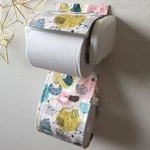 再販＊トイレットペーパーホルダーカバー お絵描き風 はりねずみ