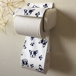 再販＊トイレットペーパーホルダーカバー フレブル  白