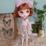 ネオブライスアウトフィット♡ライトベージュのドロワーズオールインワンニット