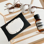 【S：蓋あり：コーク(こげ茶)】ウェットティッシュケース