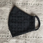 黒レース　Melissa 立体夏マスク