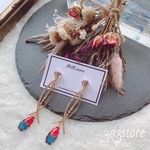Gradation pierce**red/blue