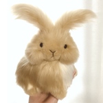おすわりうさぎ＊薄茶　ぬいぐるみ