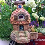 ♡c様専用 モルタルどんぐりハウス    多肉植物ポット