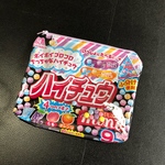 お菓子袋　リメイクポーチ　ハイチュウ