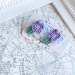  [受注製作]紫陽花ピアス＊イヤリング
