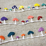 ＊3色きのこのレース＊