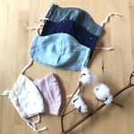 ３月１５日まで出品 幼児から大人まで キラキラ星の立体マスク