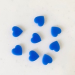 Blue Heart Cabochons