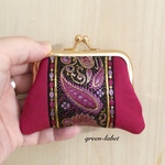 刺繍リボンのコインケース♪