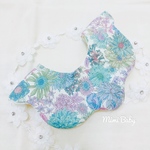 新作＊Blue Flowerのベビースタイ♡