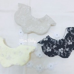 小花刺繍もくもくスタイ♡単品＊数量限定＊
