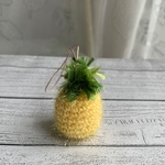 パイナップル　ストラップ　レモンイエロー