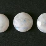 天然石＊レインボームーンストーン　ラウンド　ルース　38.7 ct　3個