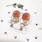 大人可愛いroundピアス/イヤリング
