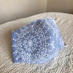 ［再販］コットン刺繍立体マスク