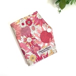 💕再販💕大きめマスクケース🎀LIBERTY/ｽﾓｰﾙｽｻﾞﾝﾅpink🎀マスク　仮置き　マスクポーチ　リバティ　ちょいおき