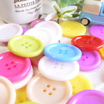 【#389】15個　30mm ボタン 手芸 　シンプル  　