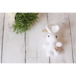 「オーダー様　専用」編みぐるみ♪うさぎさんのバッグチャーム♪