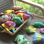 【hiro…様確認ページ】フェルト おさかなつり 