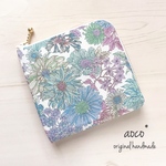  コンパクトL字ファスナーミニ財布 Flower ルシアン レディース 