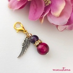 ワンコインチャーム♡恋愛運と金運のお守り