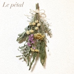 ドライフラワースワッグ夏色＊ハーブ&ユーカリ①