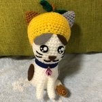 MAKIKO様予約編みぐるみで作った、あくびちゃんキーホルダー送料込み