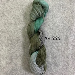 【手染め】段染め刺し子糸 No.223