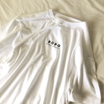 POPOロゴTシャツ　ユニセックス　ホワイト