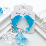 ♡再販×2♡イルカのピアス／イヤリング