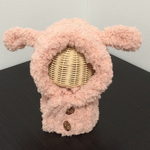 ふわふわ うさ耳 ネックウォーマー