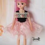 リカちゃんサイズ＊ドールドレス＊229