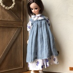 リカちゃん服＊重ねエプロンワンピース
