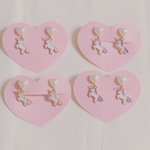 キッズ　イヤリング　ユニコーン 