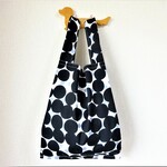 koko-0617様オーダー品〇レジ袋型エコバッグ◎ランダムドット◎別袋付