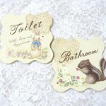 liさまご予約品❤ドアプレート２点セット（ウサギ＆リス）